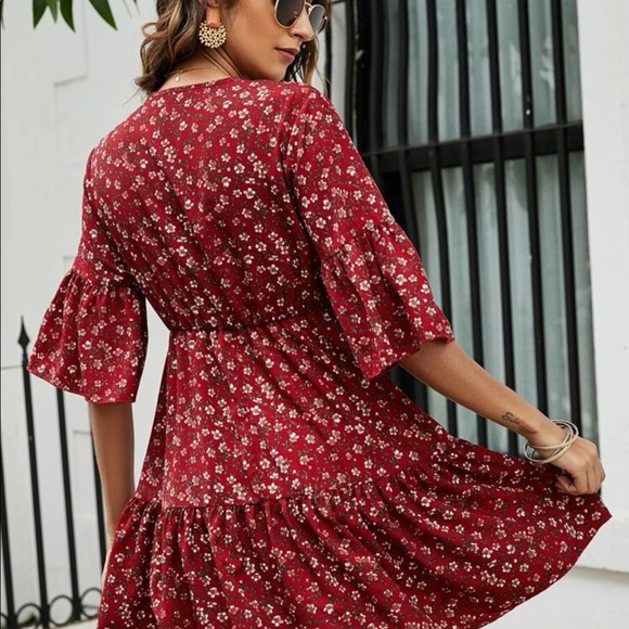 SHEIN floral mini dress - Picture 2 of 5